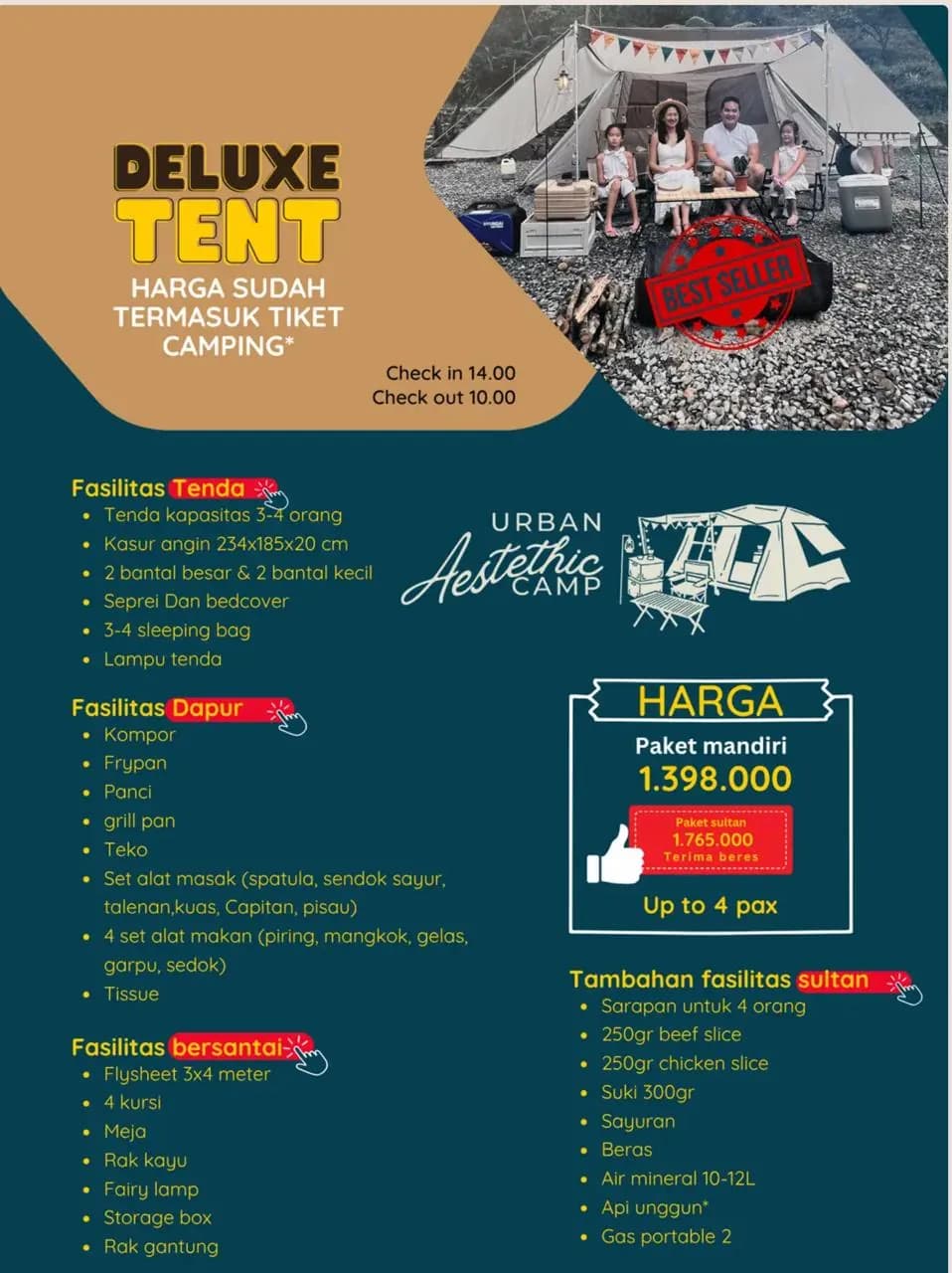 Urban Aesthetic Camp — Glamping Pilihan 4 Lokasi