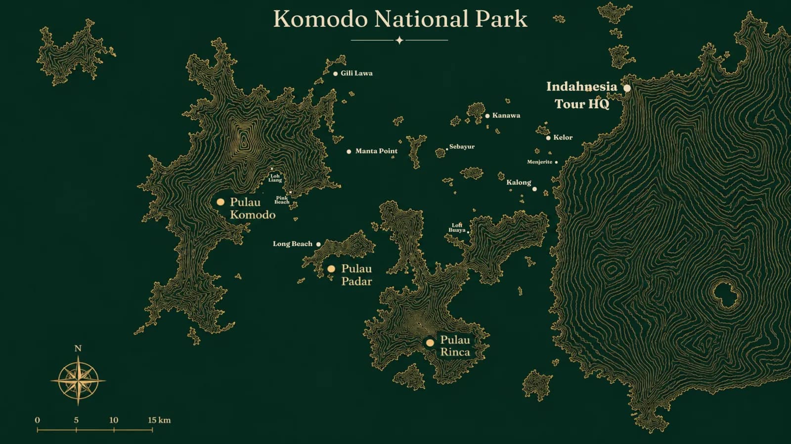 Letak Pulau Komodo: Ada di Provinsi Mana, Peta, dan Cara ke Sana