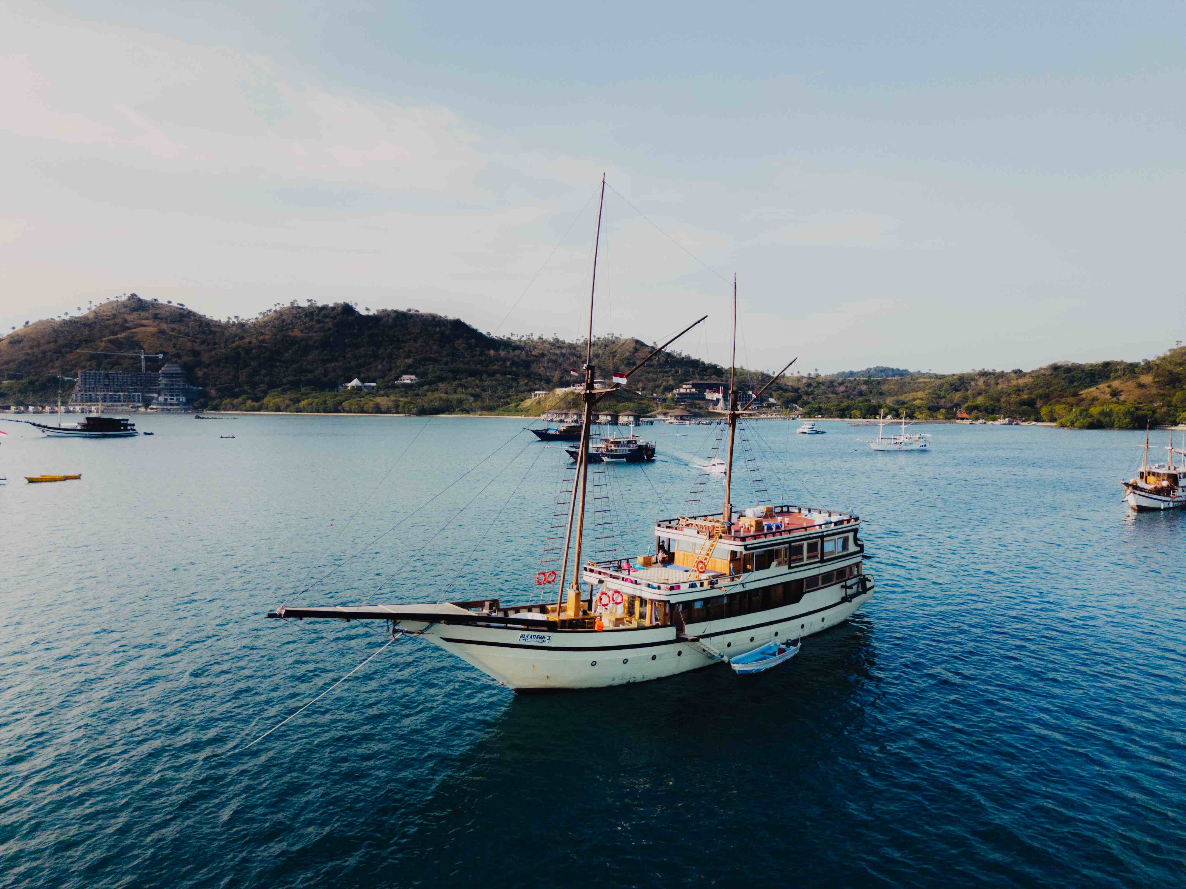 A 29-meter traditional wooden cruiser with multiple spacious decks