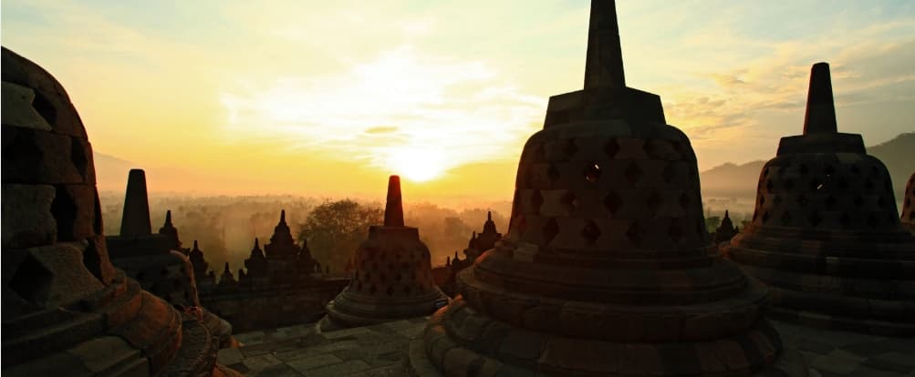 Borobudur Sunrise + Prambanan Heritage