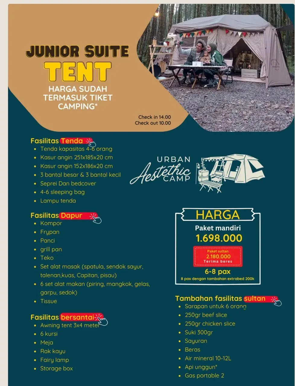 Urban Aesthetic Camp — Glamping Pilihan 4 Lokasi