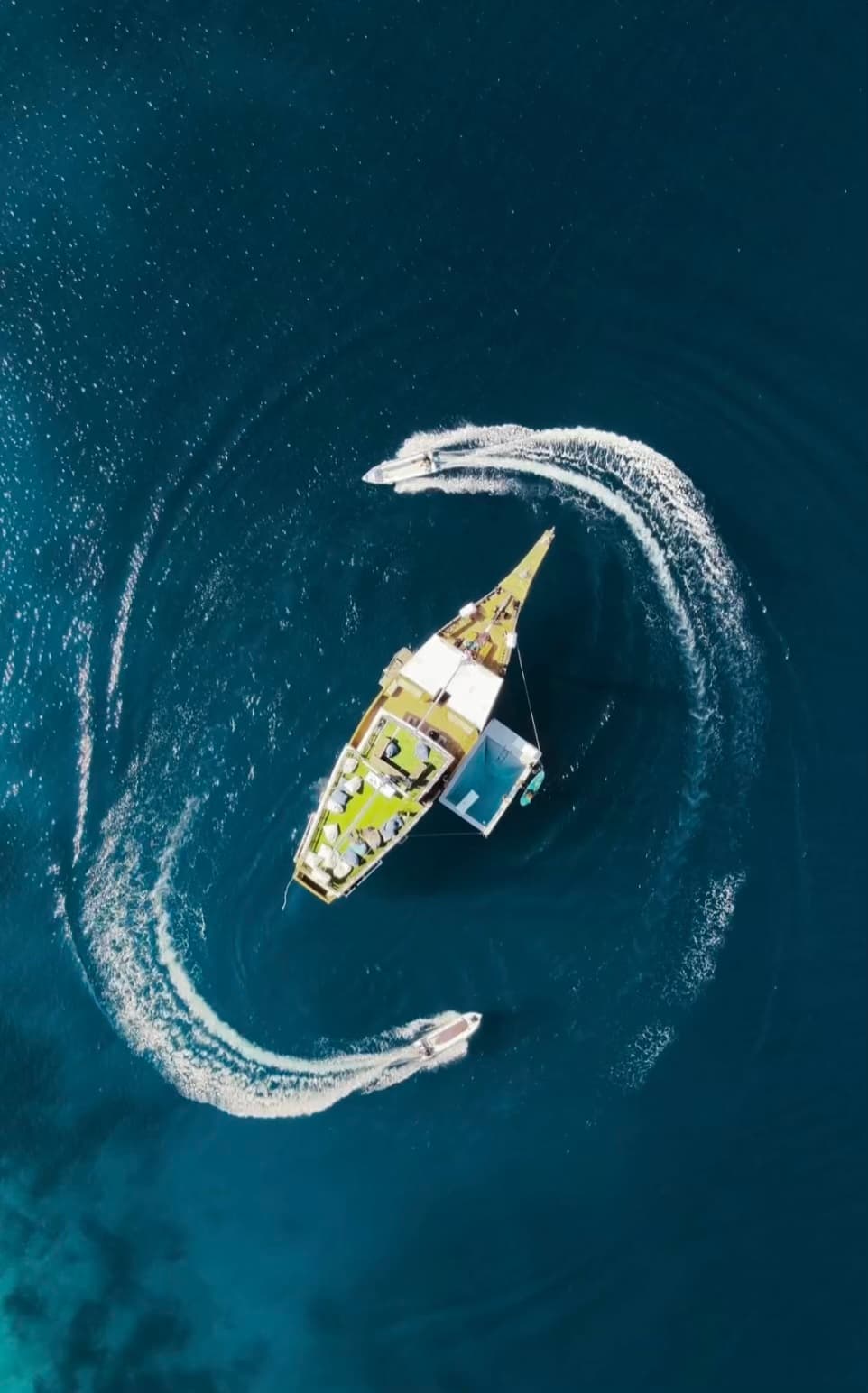 leticia Liveaboard aerial view